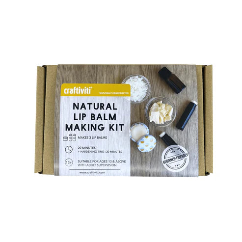 CRAFTI-KIT Mini Natural Lip Balm Making Kit