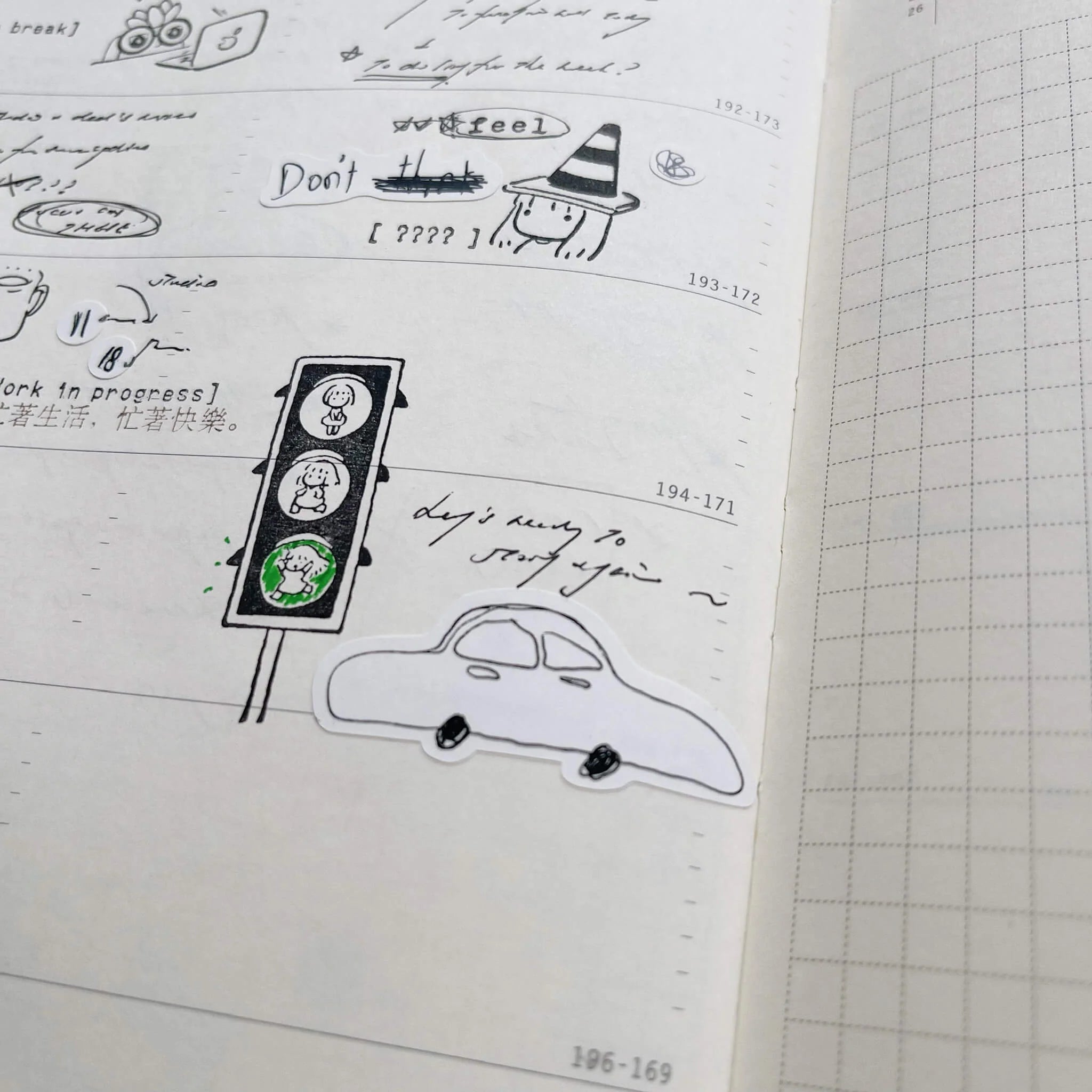 SOM STUDIO x Noet.co Sticker Sheet Doodles Of My D