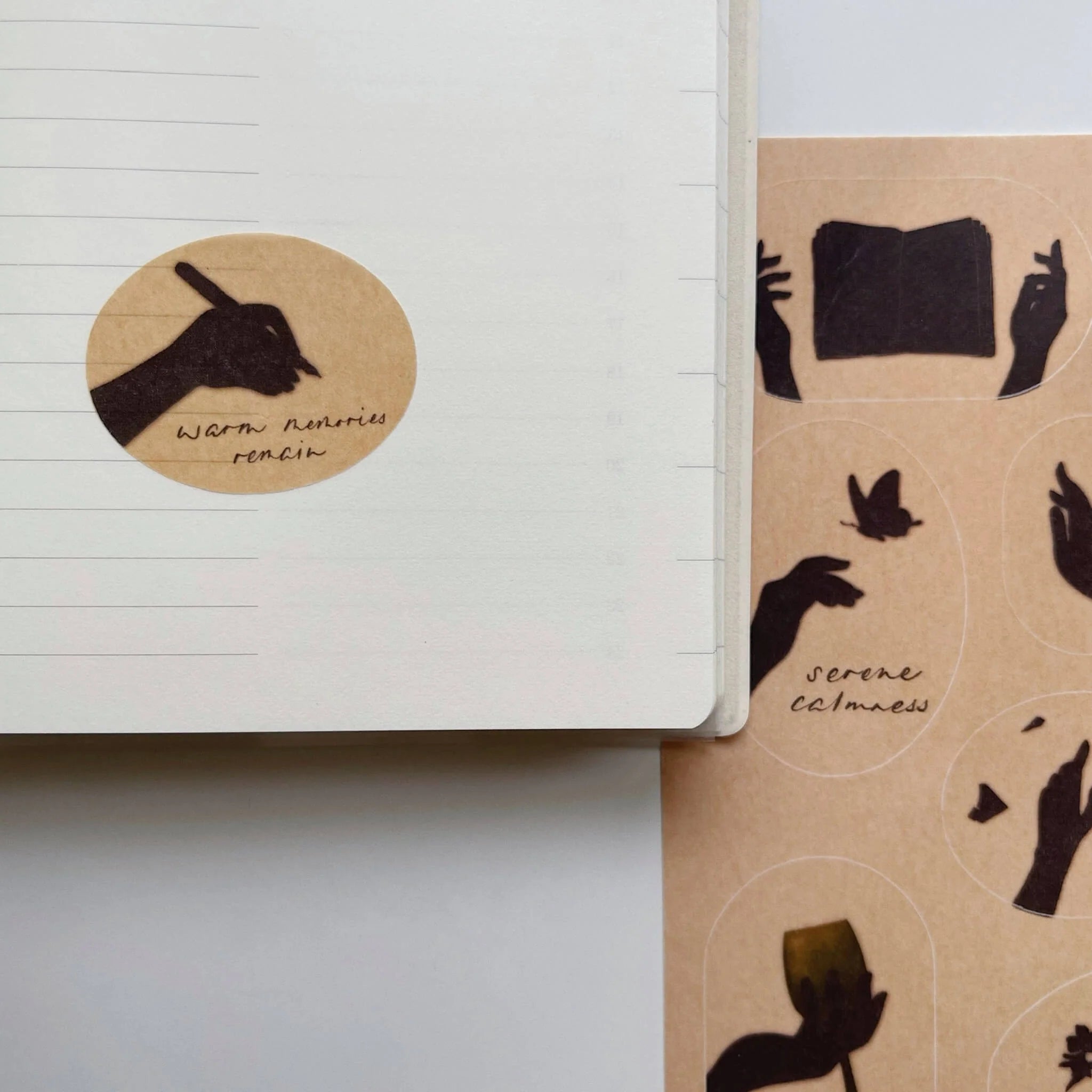 SOM STUDIO x marupaper Sticker Sheet Golden Hour