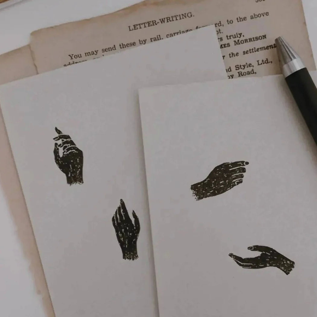 SOM STUDIO x marupaper Rubber Stamp Hand Sil. I