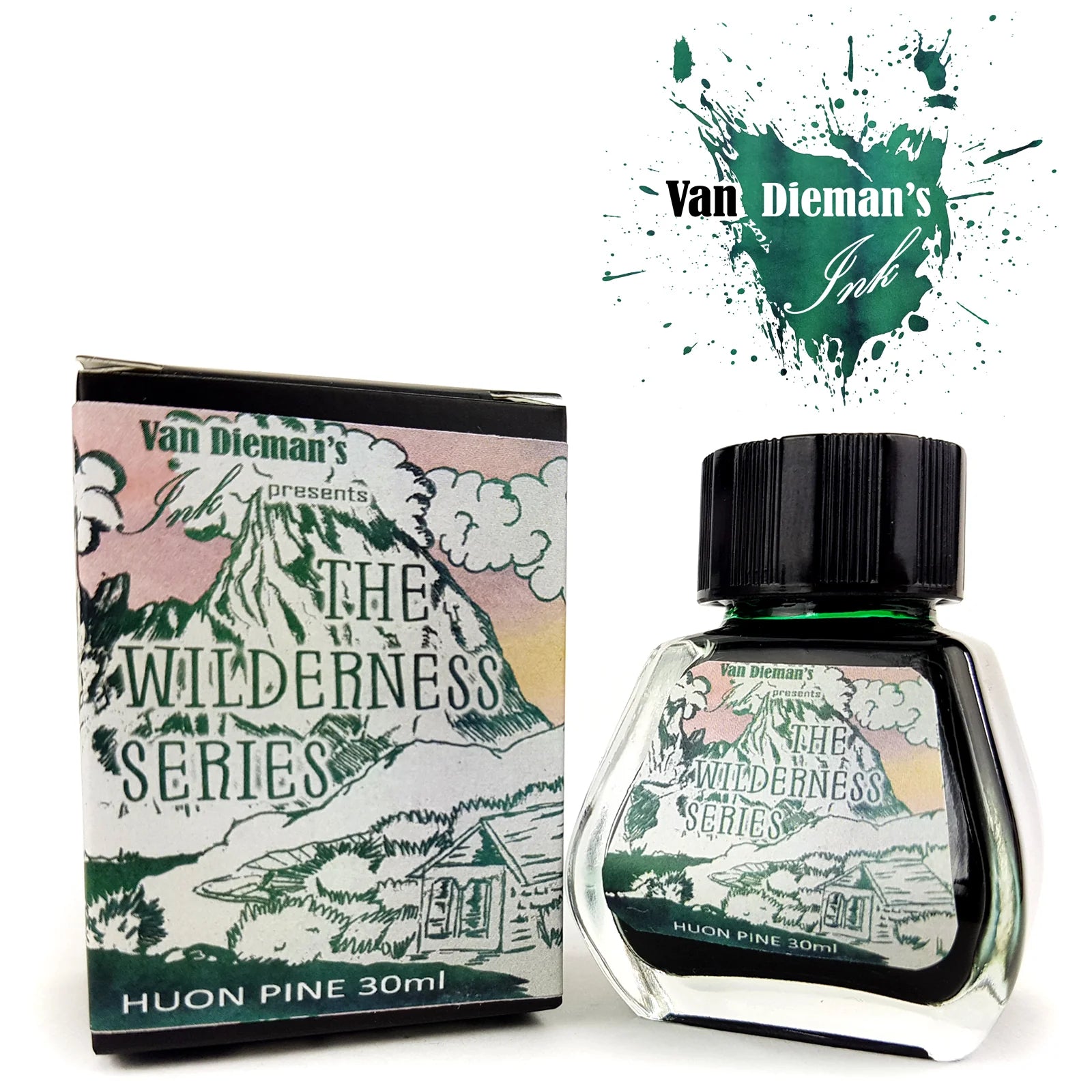VAN DIEMAN'S Fountain Pen Ink 30ml Wilderness Huon Pine