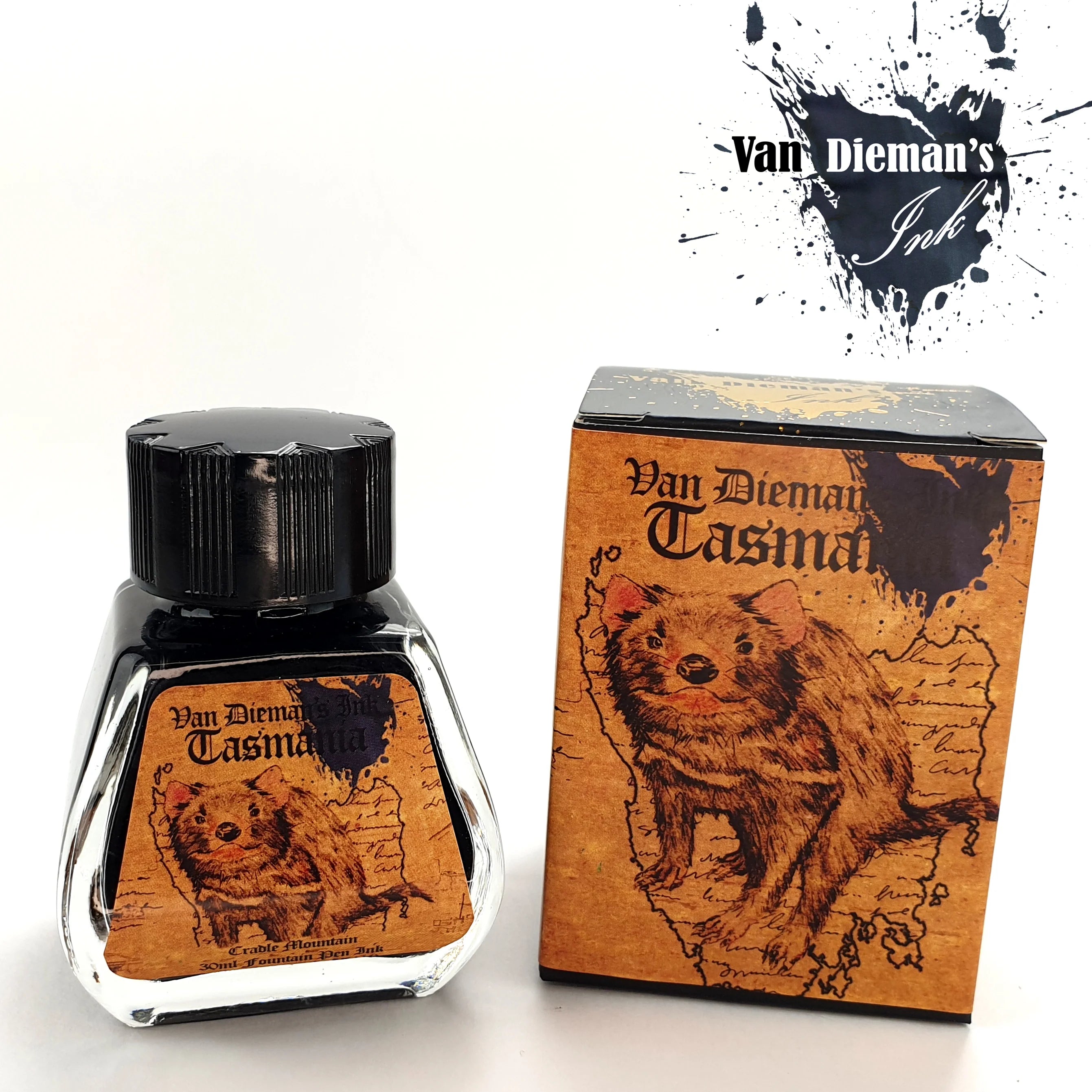 VAN DIEMAN'S Fountain Pen Ink 30ml Tasmania Cradle Mountain