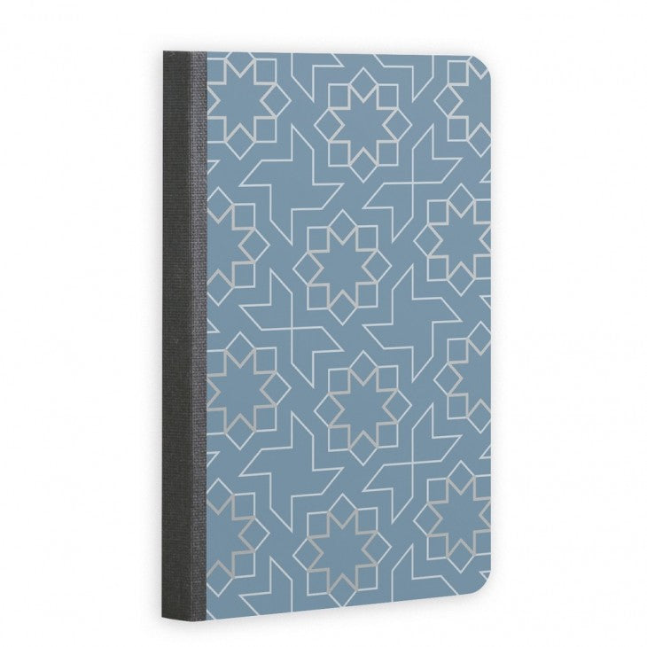 CLAIREFONTAINE Lalla Clothbound Notebook 9x14cm 72s Lined Blue