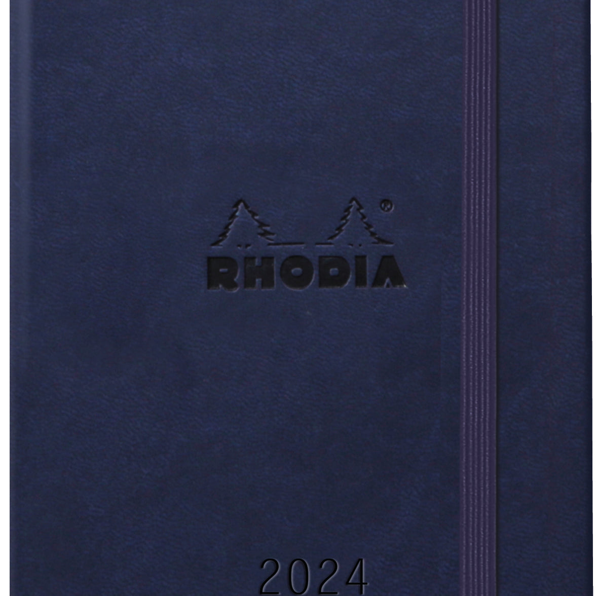 RHODIA 2024 Webplanner A6 Weekly Horizontal Midnight Default Title