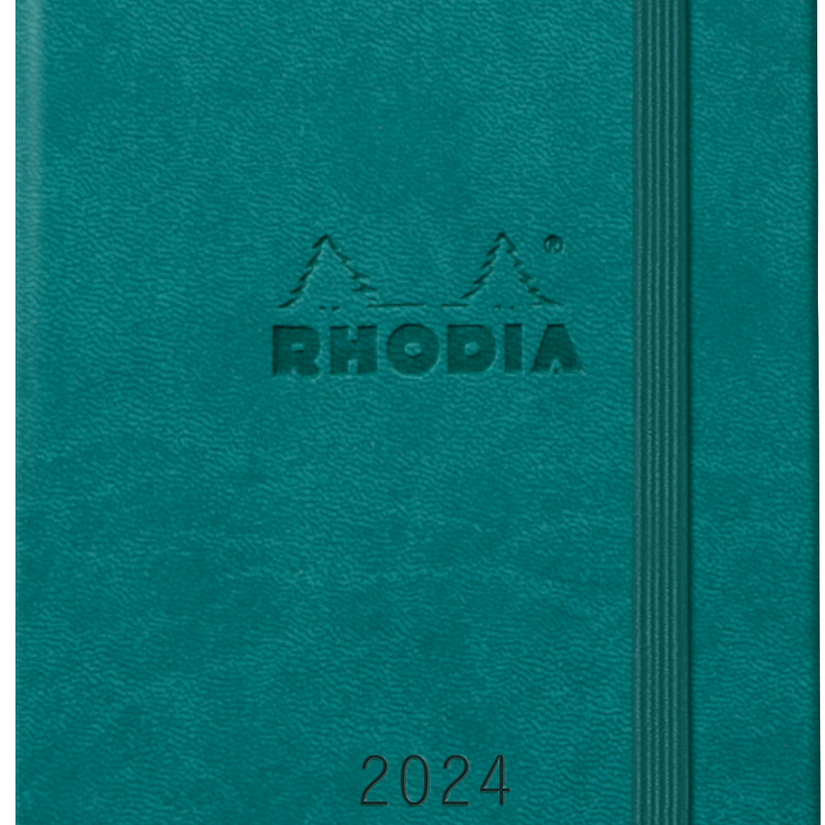 RHODIA 2024 Webplanner A6 Weekly Vertical Peacock Default Title