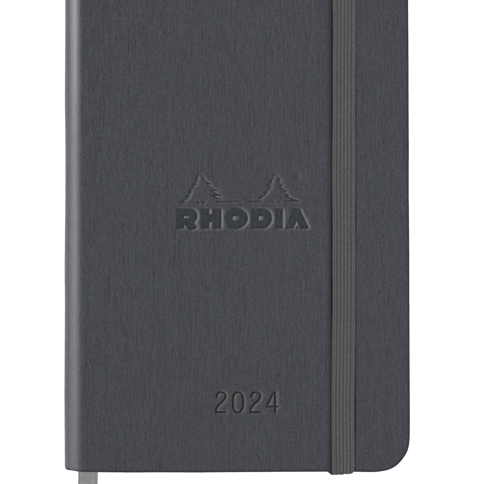 RHODIA 2024 Webplanner A6 Weekly Vertical Titanium Default Title