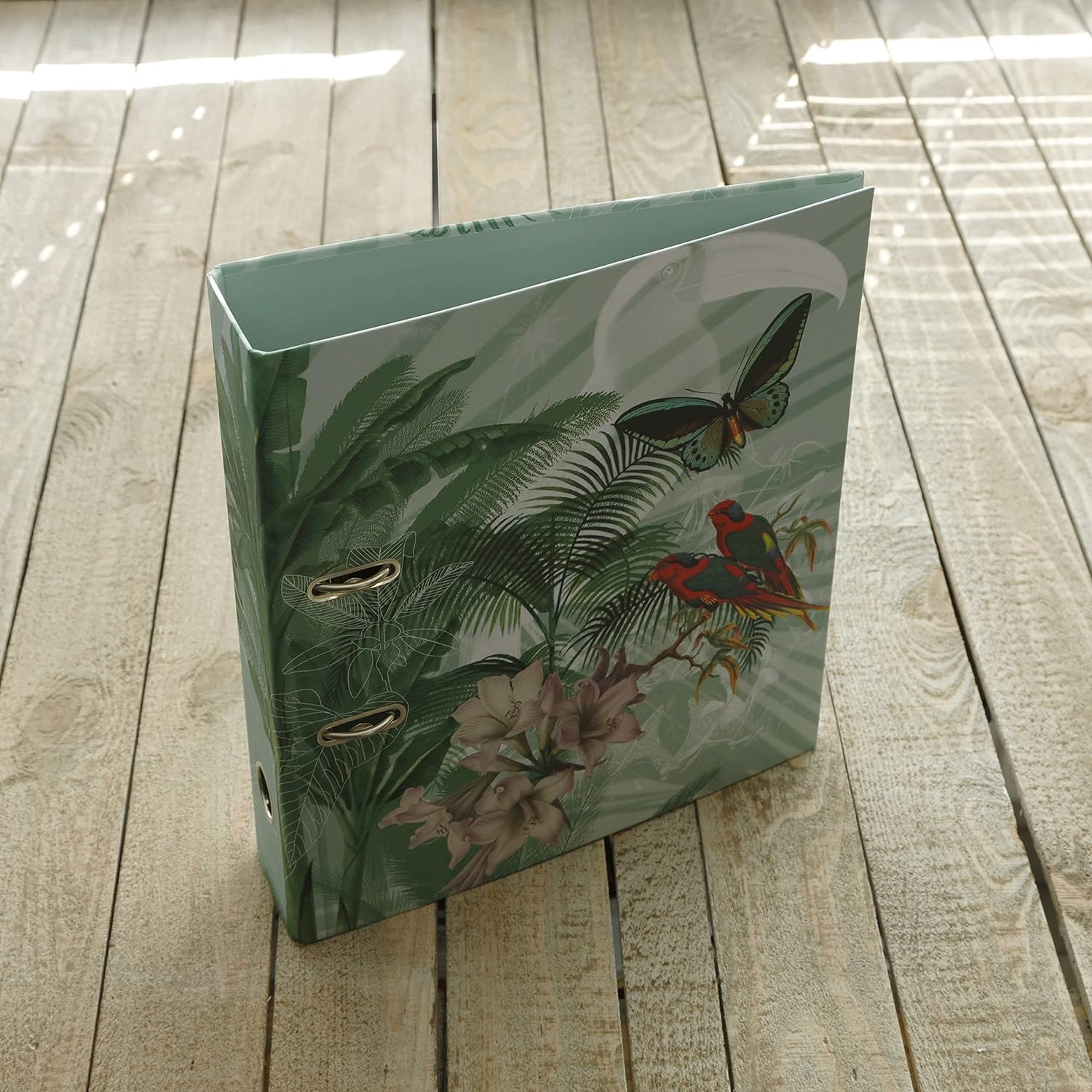 CLAIREFONTAINE x Jungle Harmony Level Arch File A4 Tropical