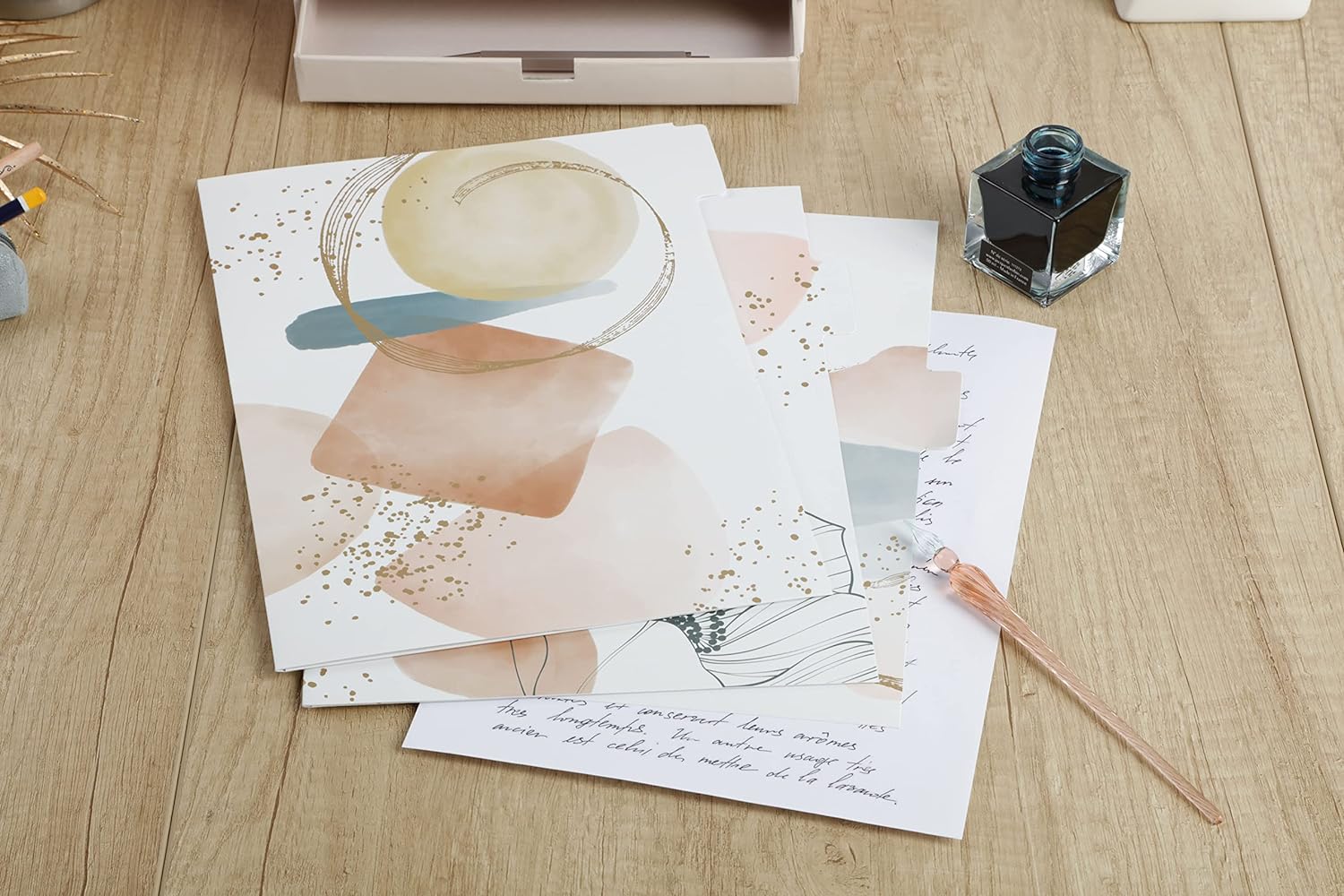 CLAIREFONTAINE x Evanescence Tabbed Folder 22x31cm Set of 3