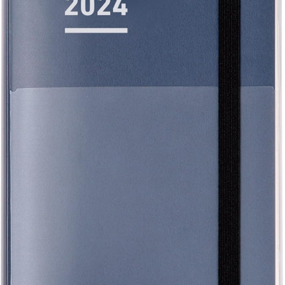 KOKUYO 2024 Jibun Techo Diary 3in1 Standard Navy Default Title