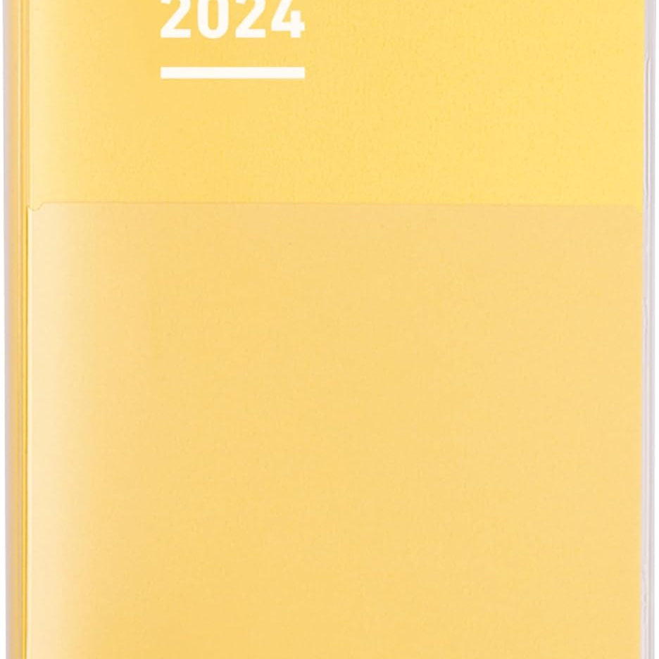 KOKUYO 2024 Jibun Techo Diary Yellow Default Title