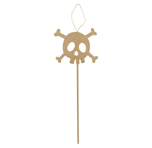 DECOPATCH Objects:Halloween Skull Wand Stick Default Title