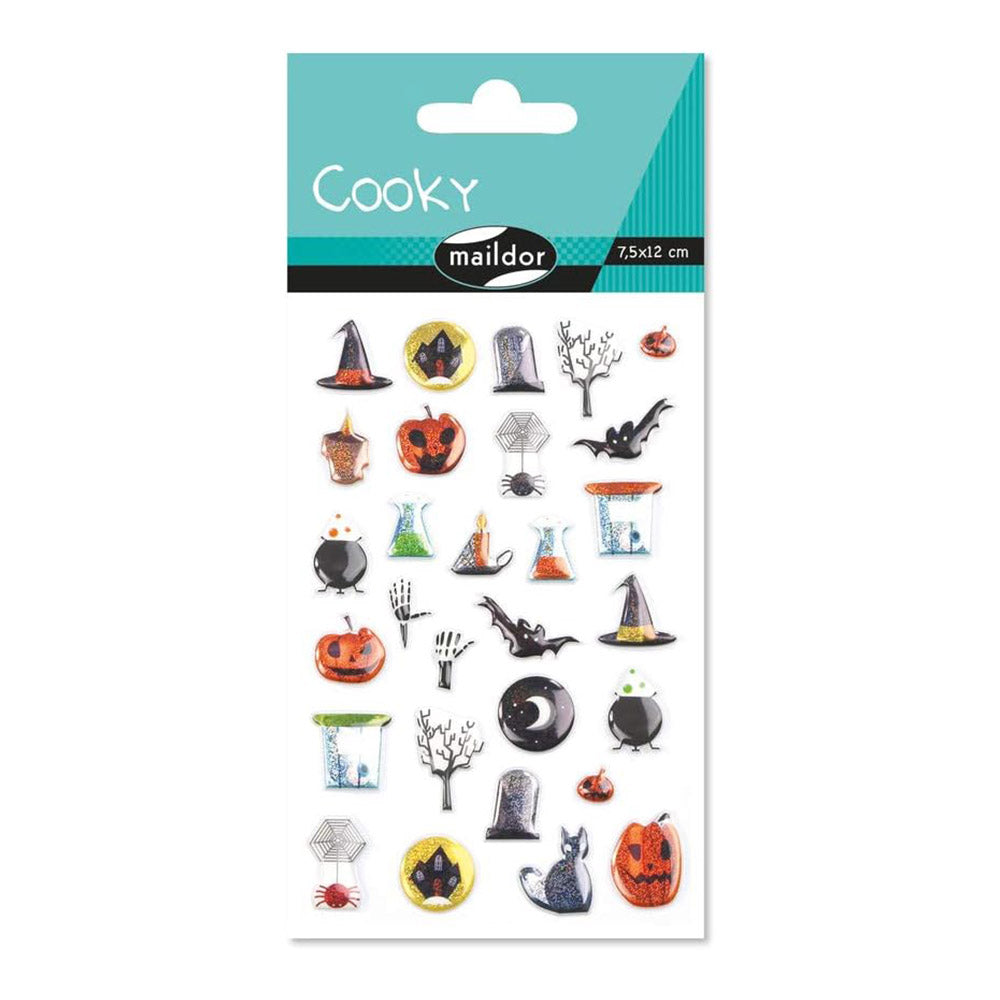 MAILDOR 3D Stickers Cooky Halloween 1s 1244742
