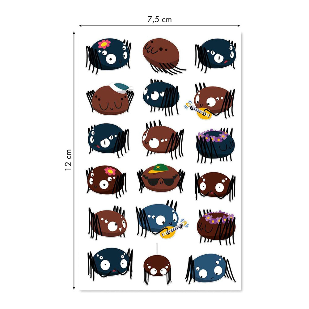 MAILDOR 3D Stickers Cooky Spiders 1s 1244746