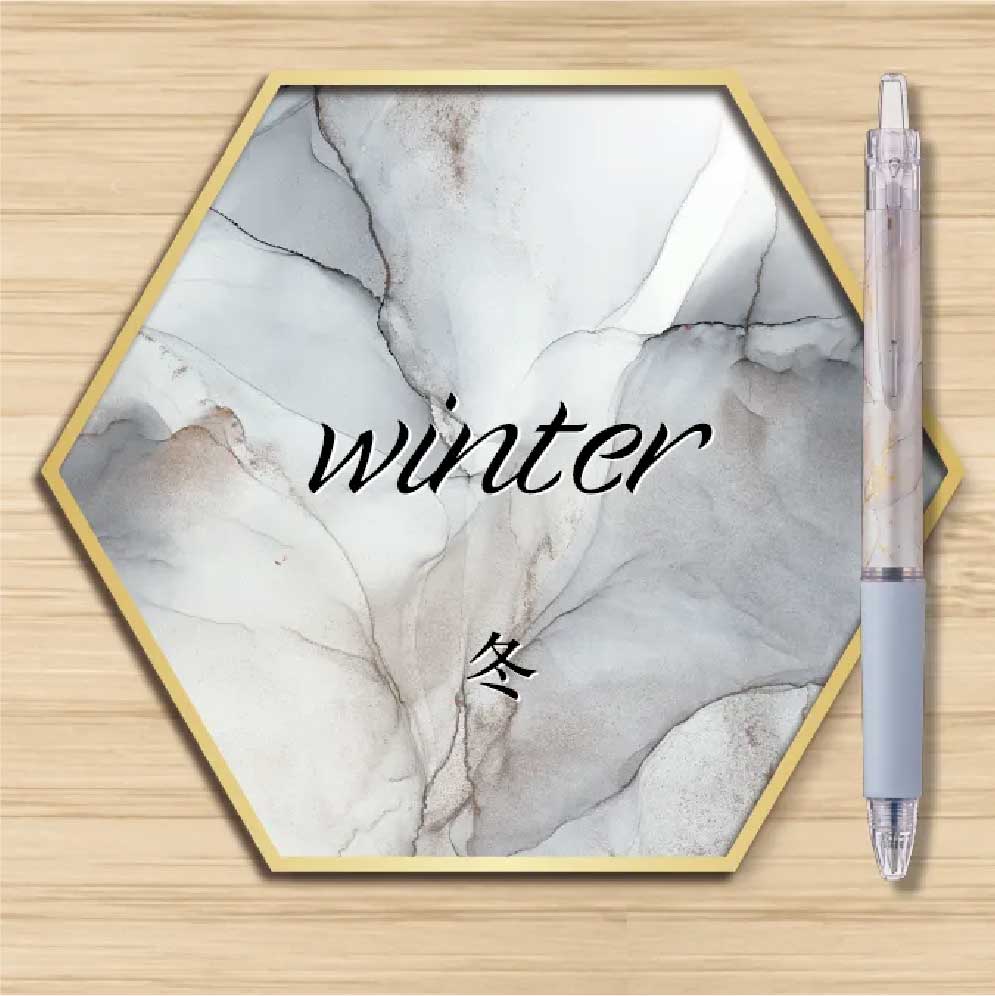 PILOT Acro Evo Alcohol Ink Art Ball Pen 0.5mm Winter