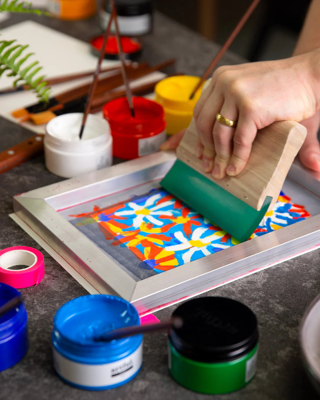 OHH DEER Artful: Art School In A Box Screen Printing Edition