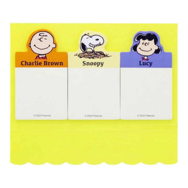 SUN-STAR Sticky Notes SN 283 Peanuts Vintage Good Friends A