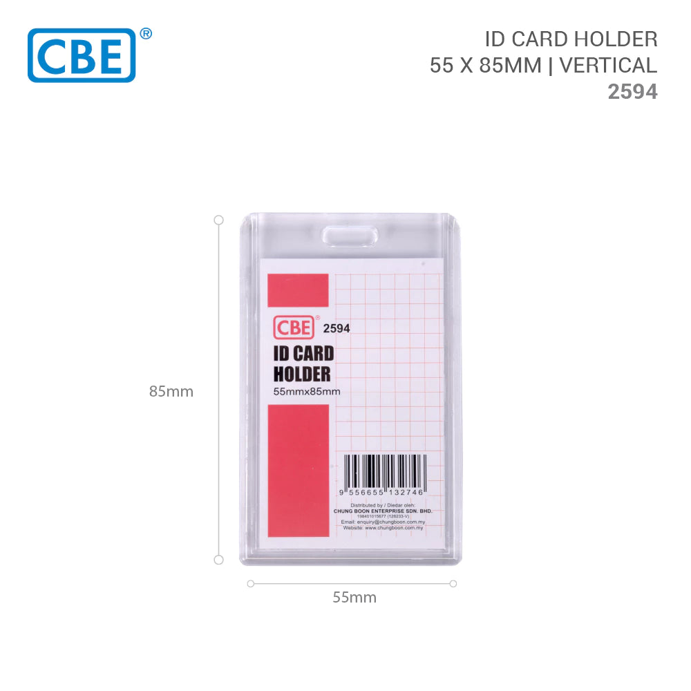 CBE Acrylic Card Holder 2594