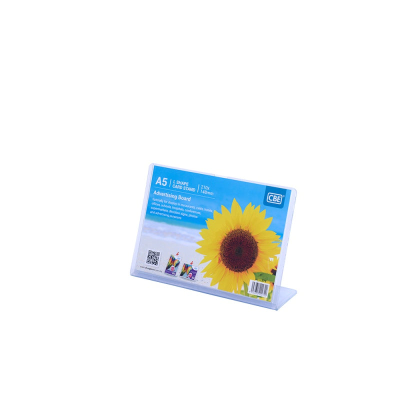 CBE Card Stand 272 L-Shape A5 Horizontal