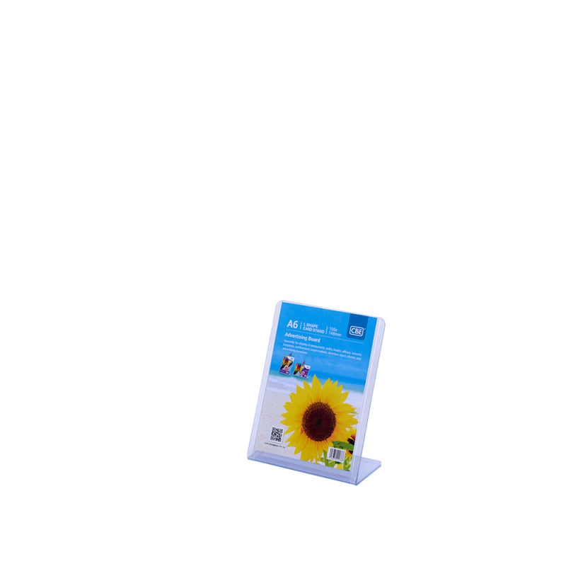 CBE Card Stand 276 L-Shape A6 Vertical