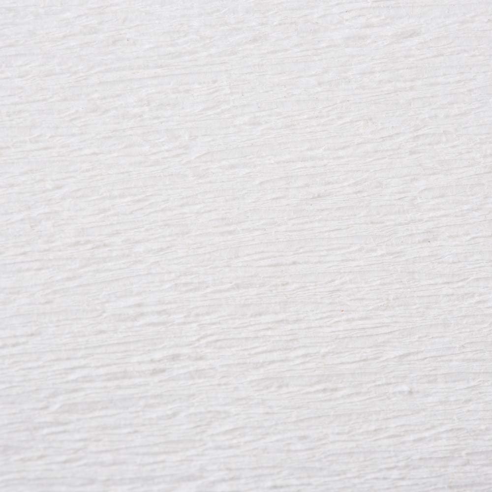 CLAIREFONTAINE Crepe Paper Roll 40% 2x0.5M 10s White