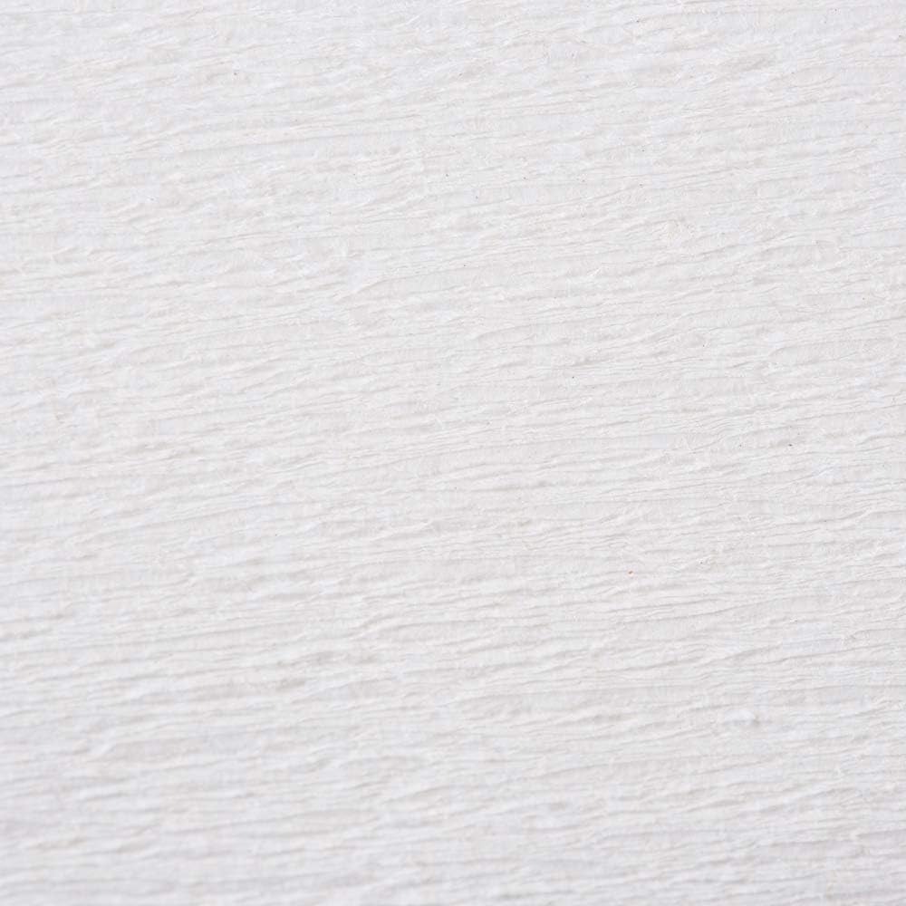 CLAIREFONTAINE Crepe Paper Roll 40% 2x0.5M 10s White