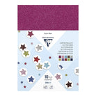 CLAIREFONTAINE Glitter Cardboard 200g A4 10s