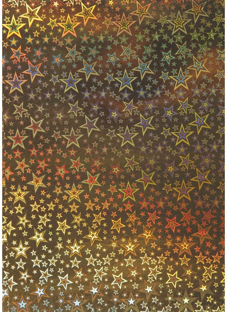 CLAIREFONTAINE Holographic Cardboard 230g 35x50cm 10s