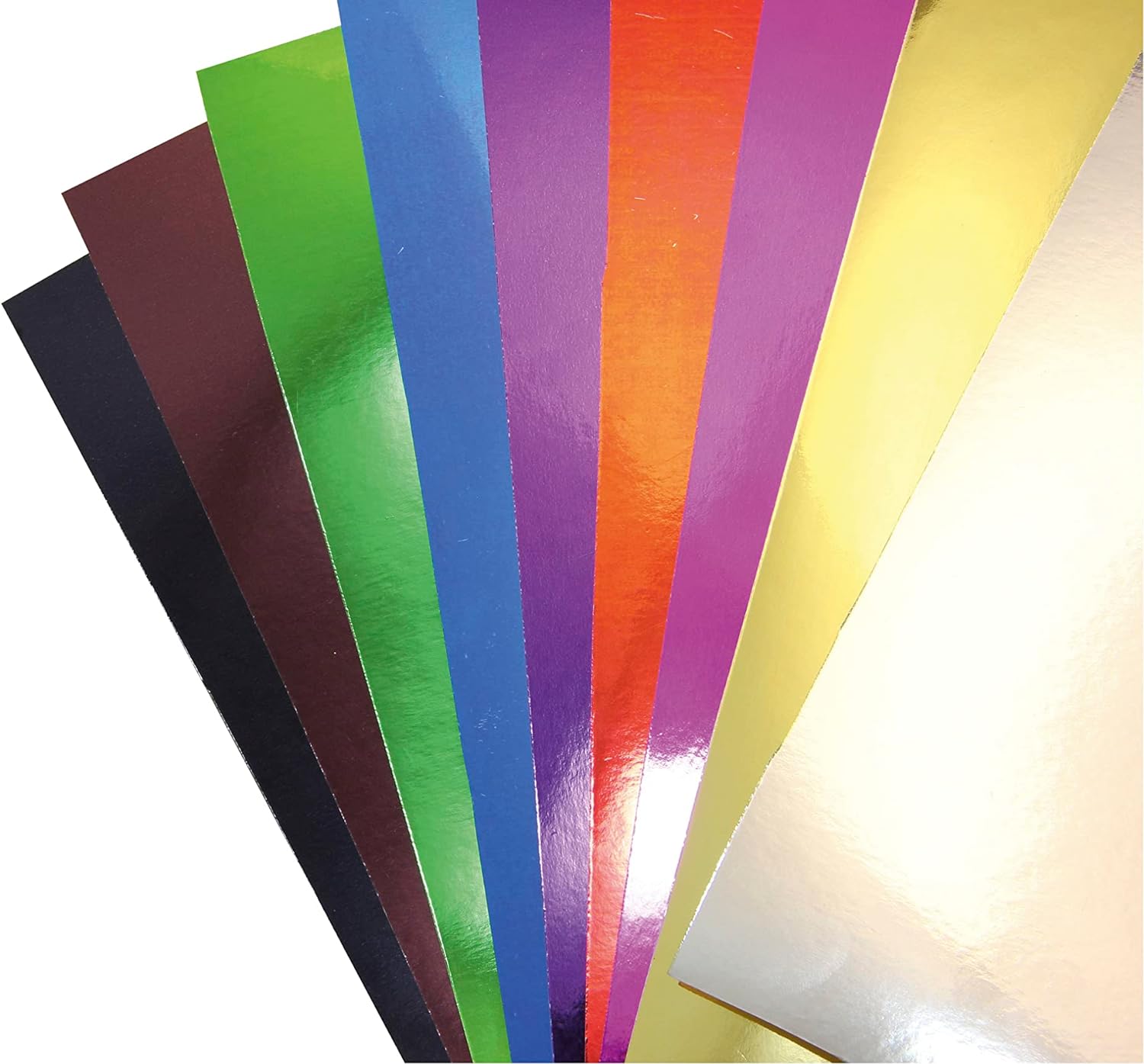 CLAIREFONTAINE Metalized Cardboard 230g 25x35cm 10s