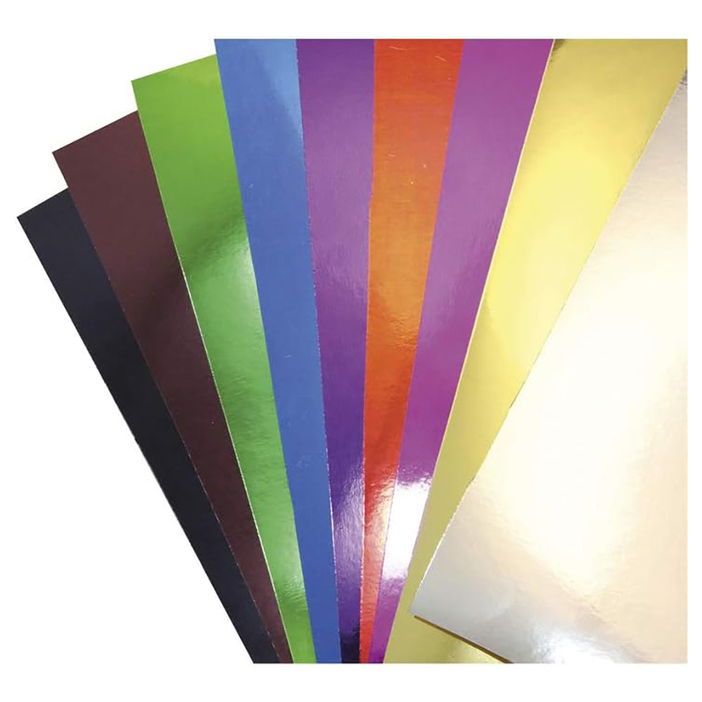 CLAIREFONTAINE Metalized Cardboard 230g 35x50cm 10s