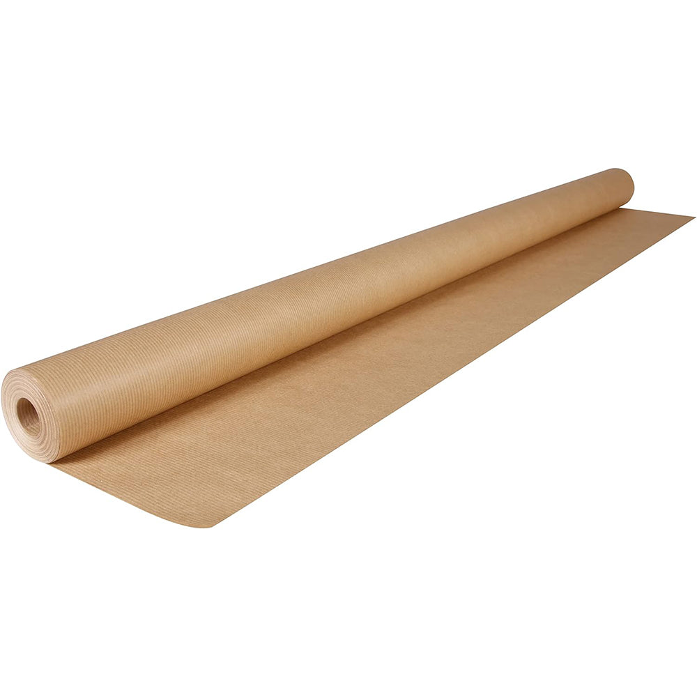 CLAIREFONTAINE Kraft Paper Roll 60g 25x1M Ribbed-Brown