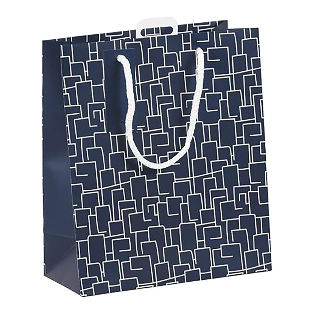CLAIREFONTAINE Gift Bag Medium 21.5x10.2x25.3cm Men In Blue