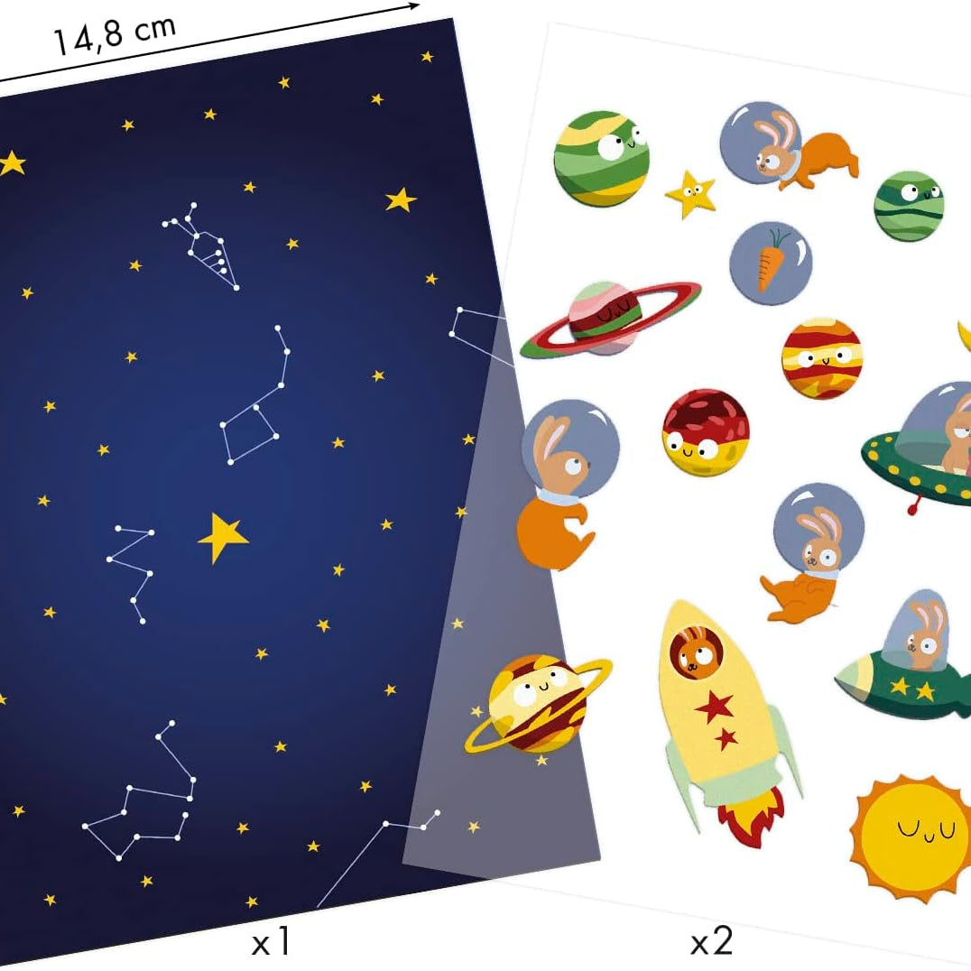 MAILDOR Deco Stickers Sweety Space 2s