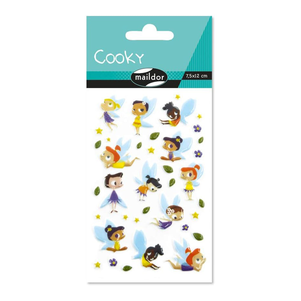 MAILDOR 3D Stickers Cooky Fairies 1s