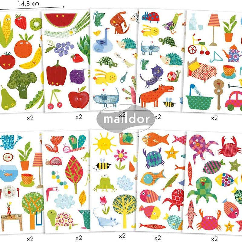 MAILDOR Baby Stickers Thematic Assortment 20s