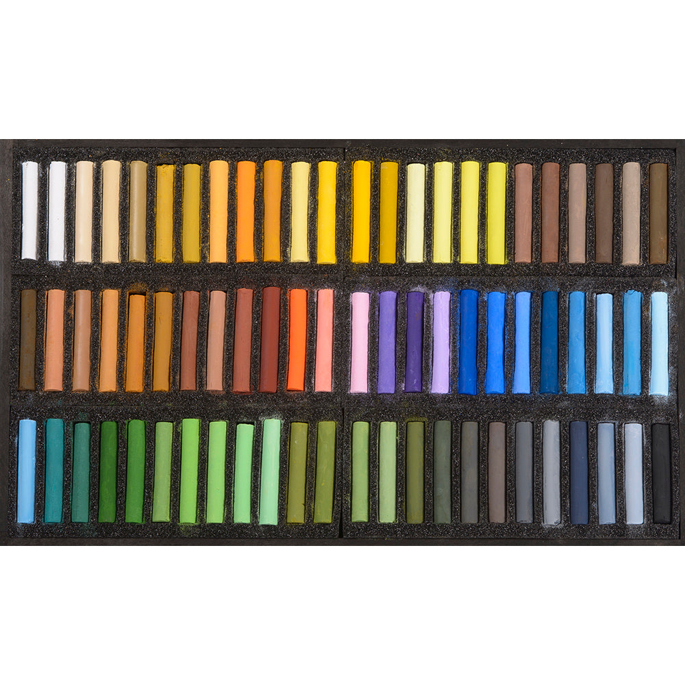 BLOCKX Pastels Wooden Box Set of 72 Sky And Seasons