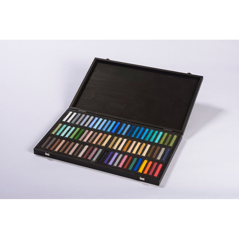 BLOCKX Pastels Wooden Box Set of 72 Marine