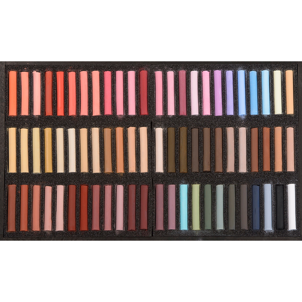 BLOCKX Pastels Wooden Box Set of 72 Portrait