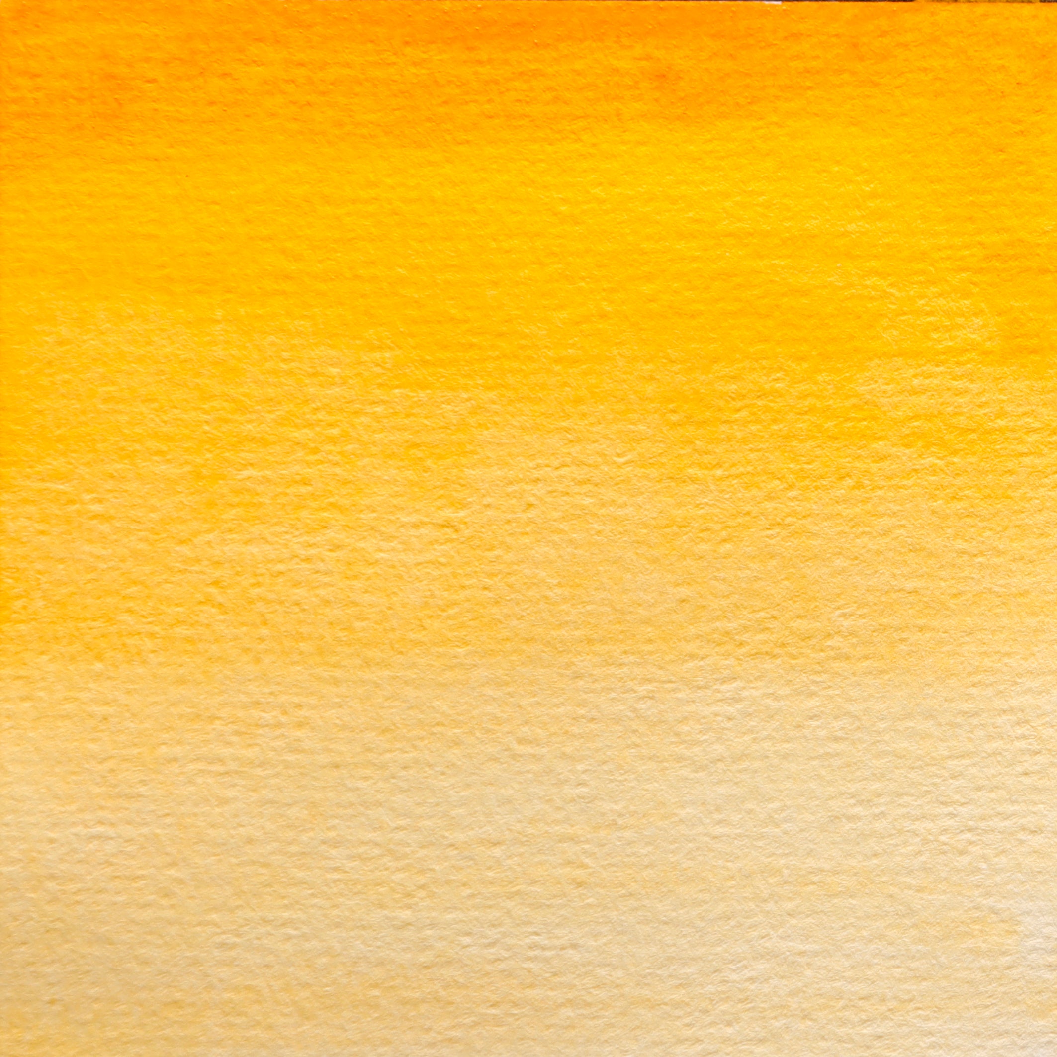 BLOCKX Artists' Watercolour Half Pan 1.5ml Cadmium Yellow Orange