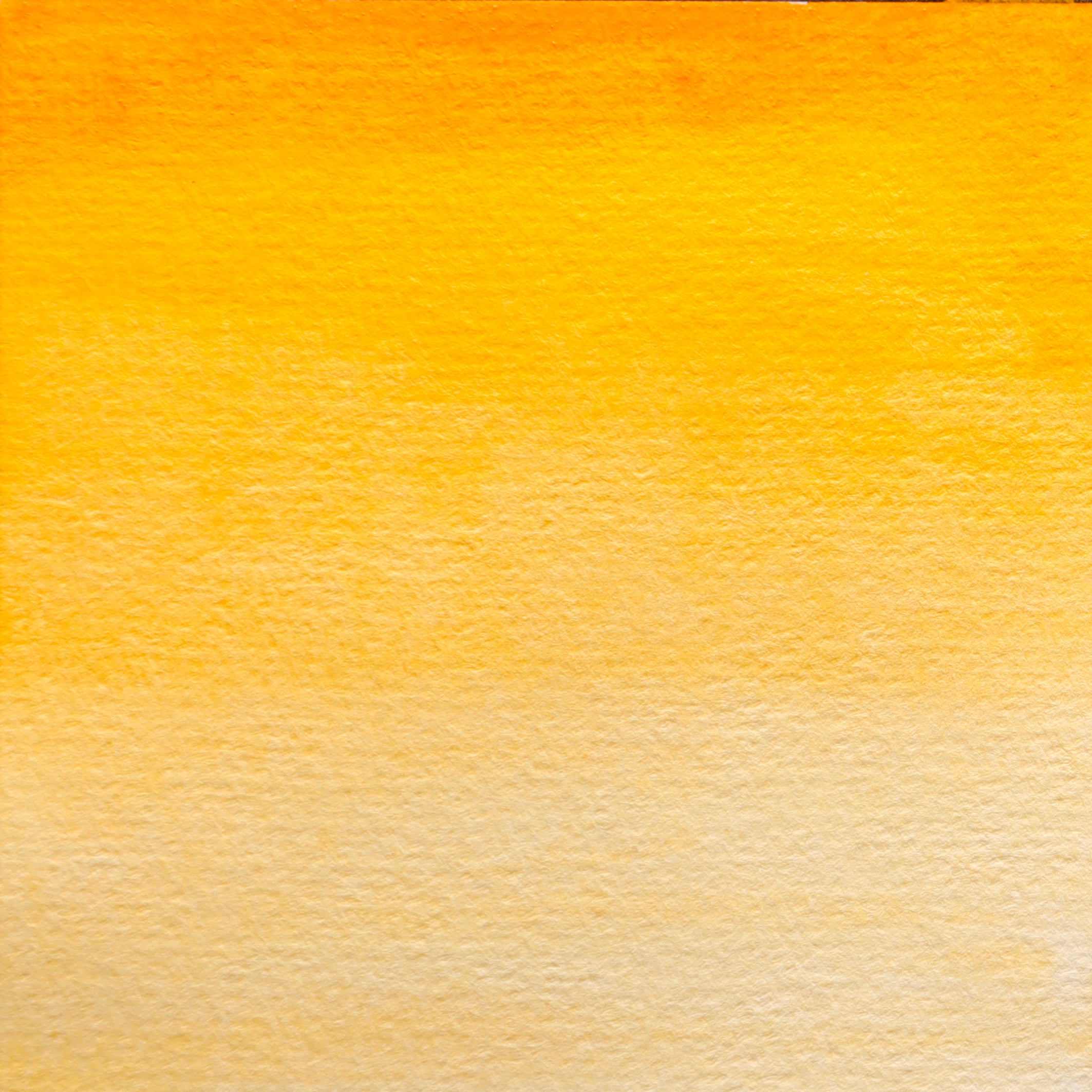 BLOCKX Artists' Watercolour Half Pan 1.5ml Cadmium Yellow Orange