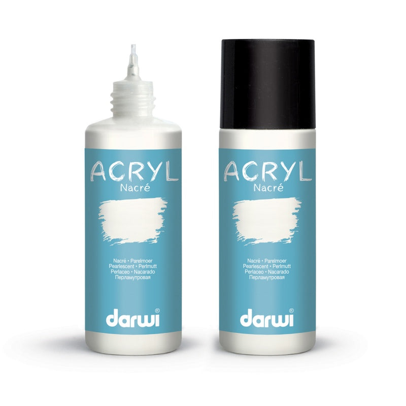 DARWI Acryl Pearlescent 80ml Pearlescent (White)