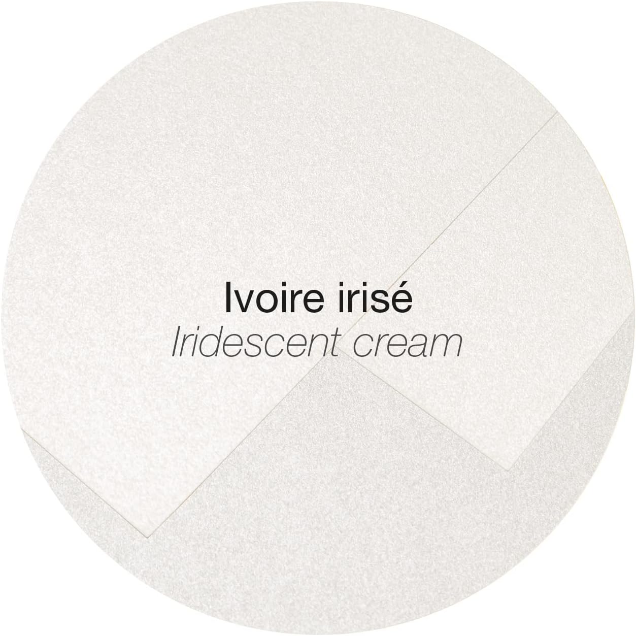 POLLEN Iridescent Envelopes 120g 75x100mm Cream 20s