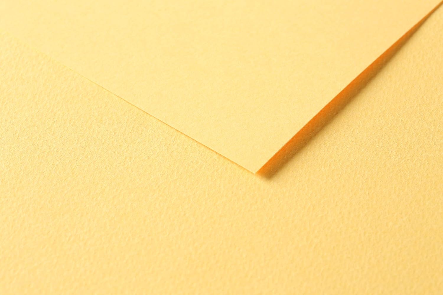 CLAIREFONTAINE Tulipe Coloured Drawing Paper A4 160g 100s Buttercup