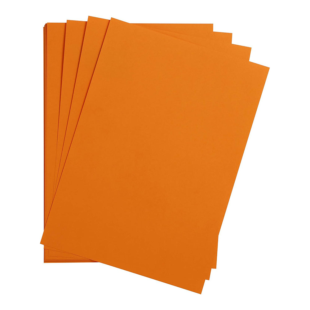 CLAIREFONTAINE Maya Coloured Paper A4 185g 25s Pale Orange