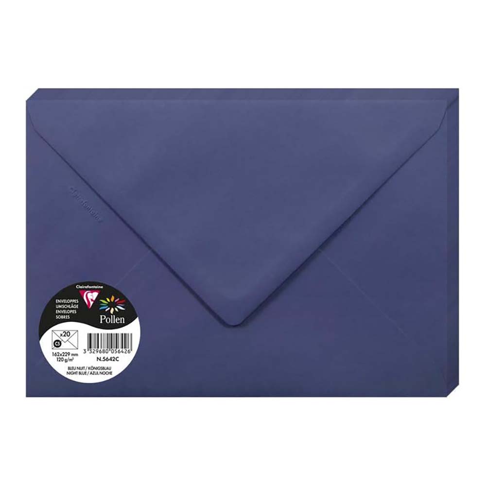 POLLEN Envelopes 120g 162x229mm Night Blue