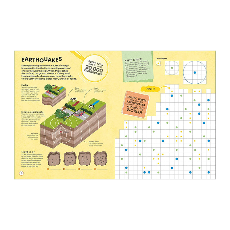 Active Learning! Volcanoes & Earthquakes by D.K. Publishing