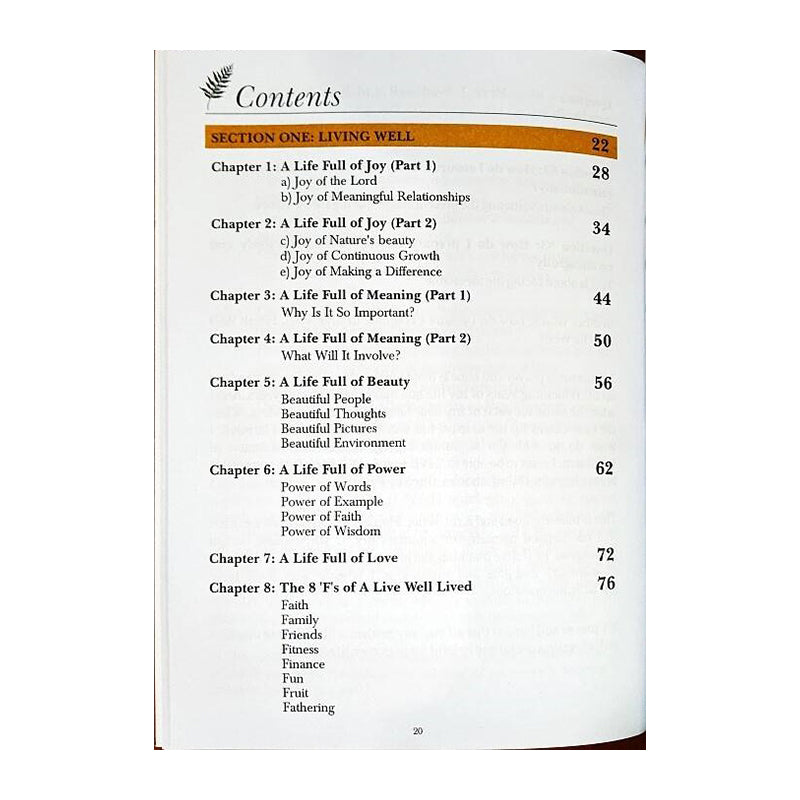 A Time to Live, A Time to Die: Reflections on Living Well, Finishing Well and Dying Well