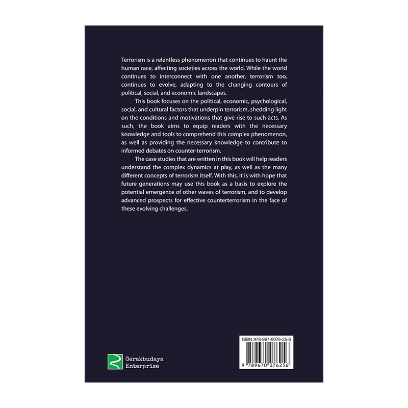 Understanding Terrorism: Concepts, Theories, And Causes by Yaser Esmailzadeh