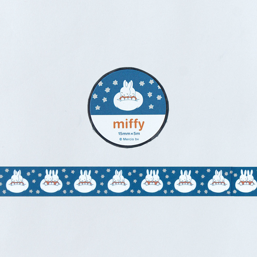 MIFFY x greenflash Masking Tape 15mm Sleep