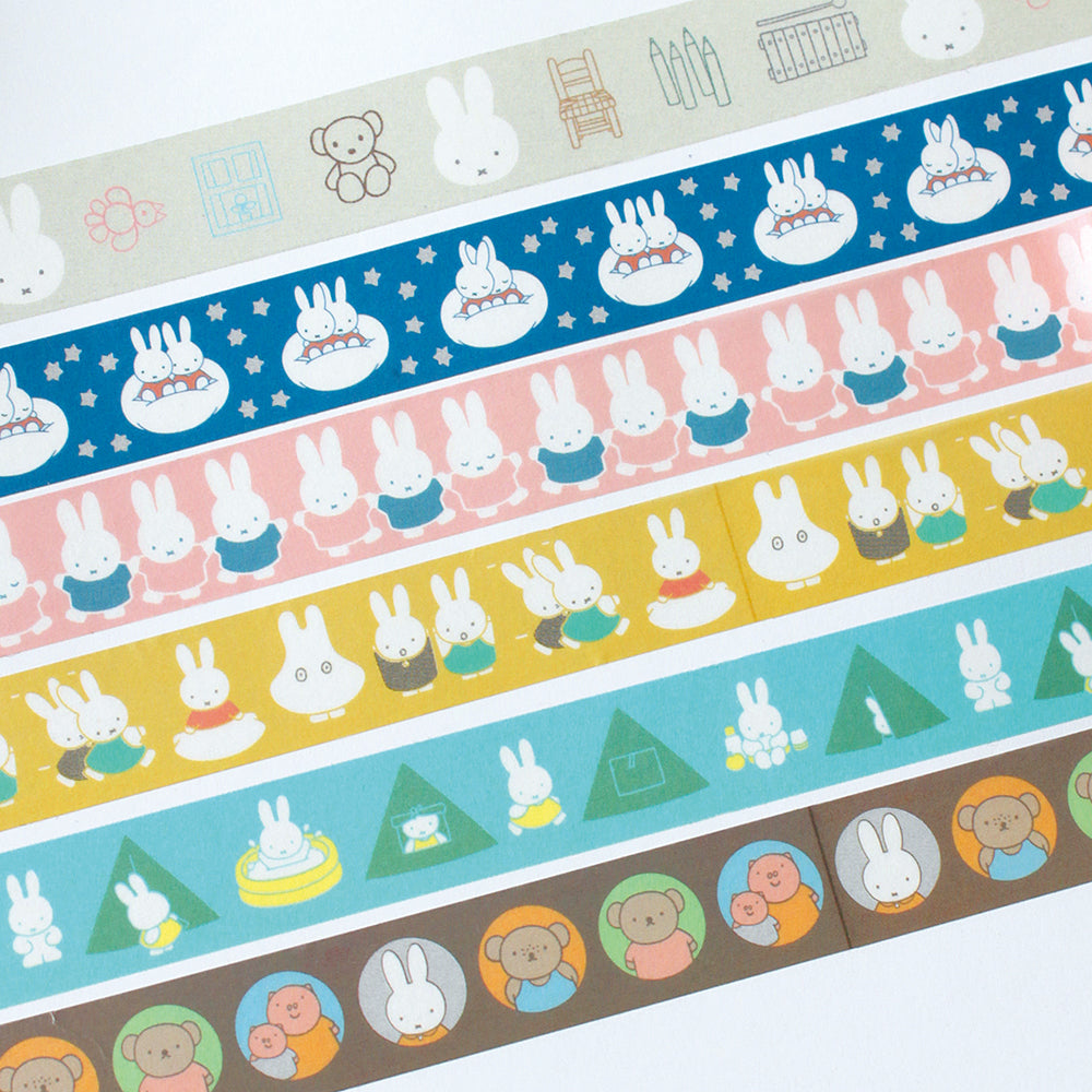MIFFY x greenflash Masking Tape 15mm Sleep