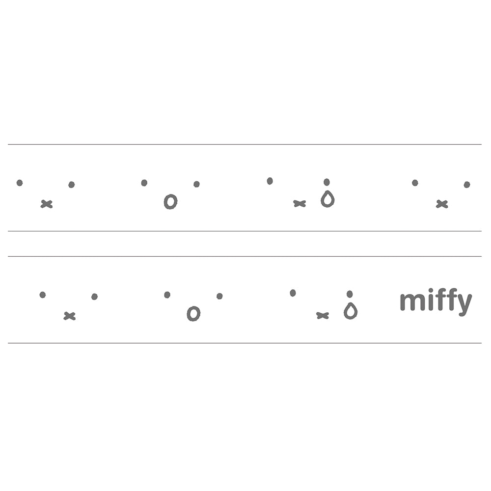 MIFFY x greenflash Clear Masking Tape 20mm Face